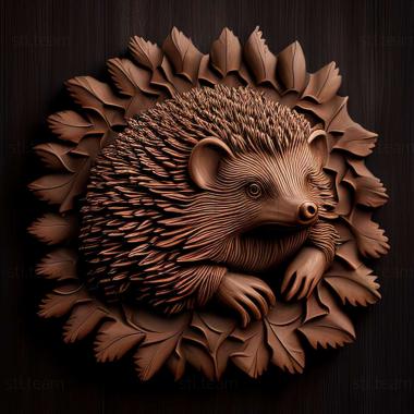 3D model hedgehog (STL)